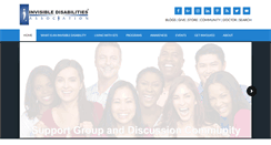Desktop Screenshot of invisibledisabilities.org